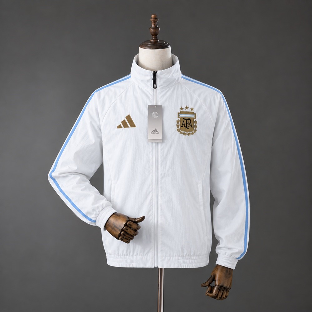 Veste Argentine Full Zip 2026-27 Blanc